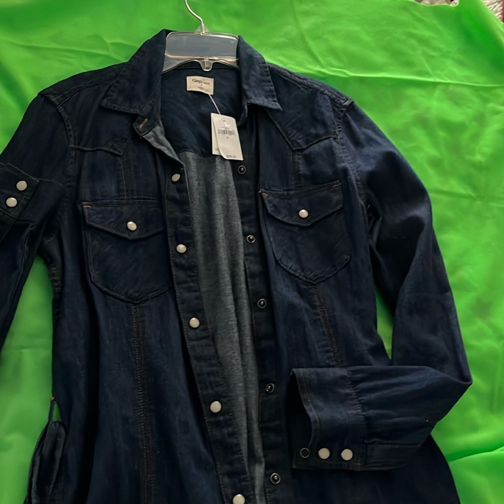Denim dress